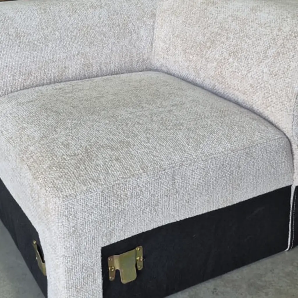 Marlon Right Corner Sofa Biege Finish United Furniture