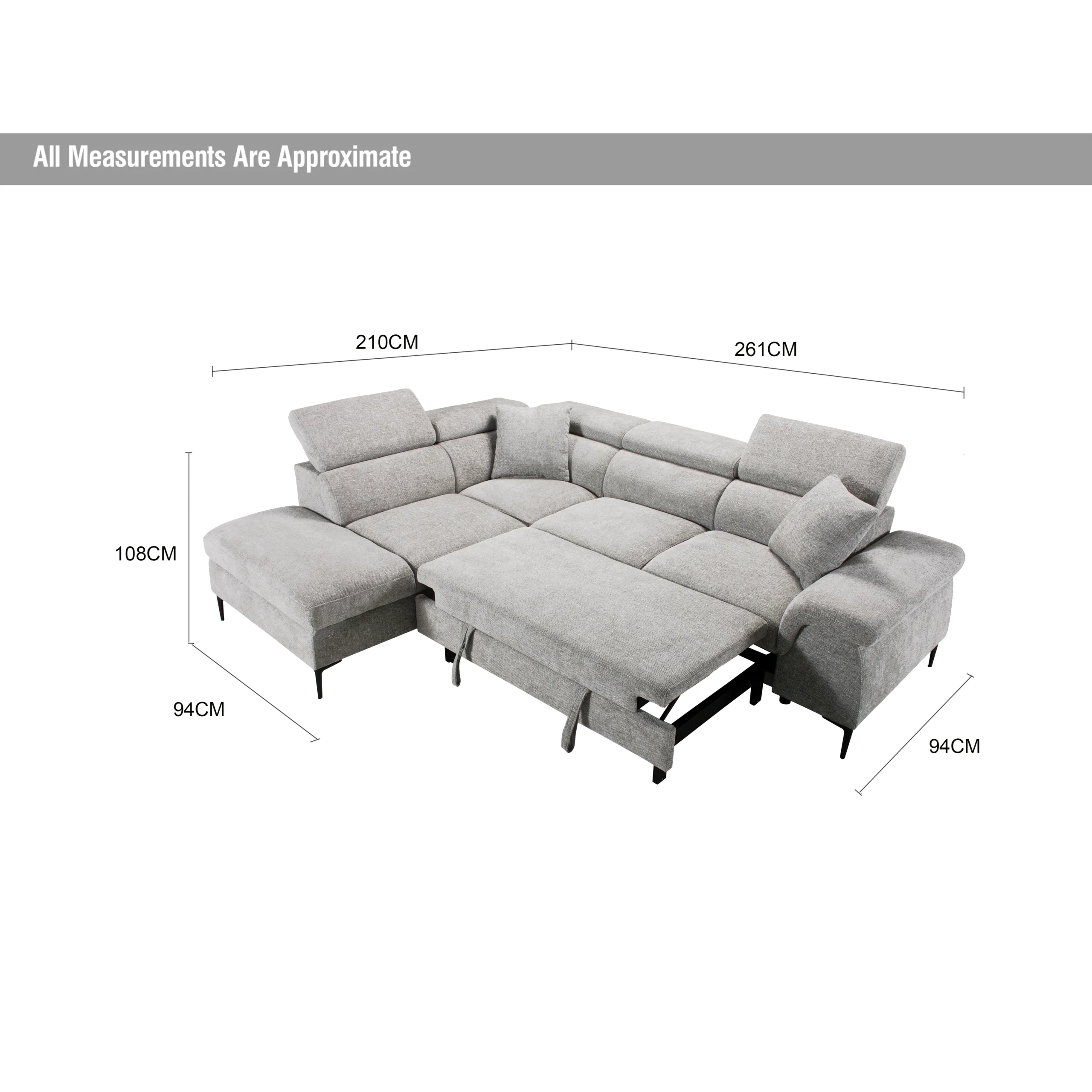 Marlon Right Corner Sofa Dia Beige United Furniture