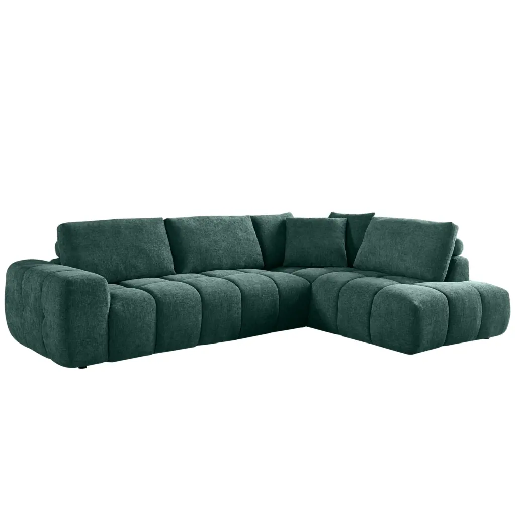 Dakota Left Corner Sofa Green 1 United Furniture