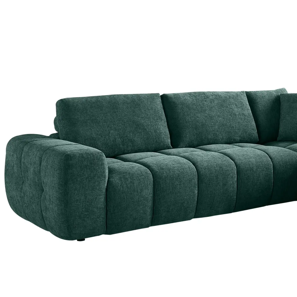 Dakota Left Corner Sofa Green 3 United Furniture