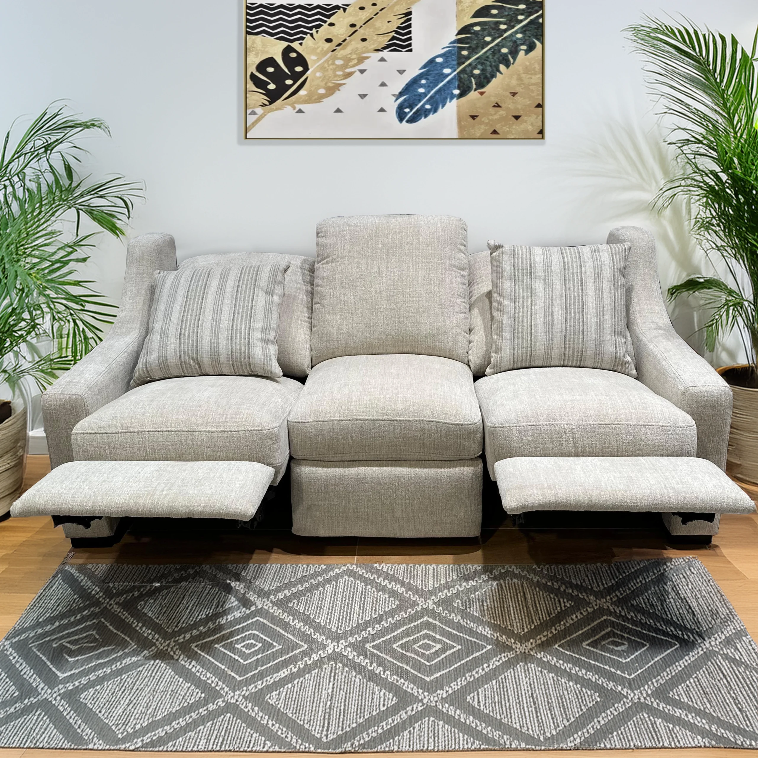 Marley 3 Seater Recliner United Furniture