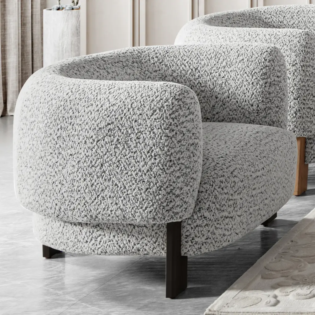 Ossona Single Seater Black United Furniture