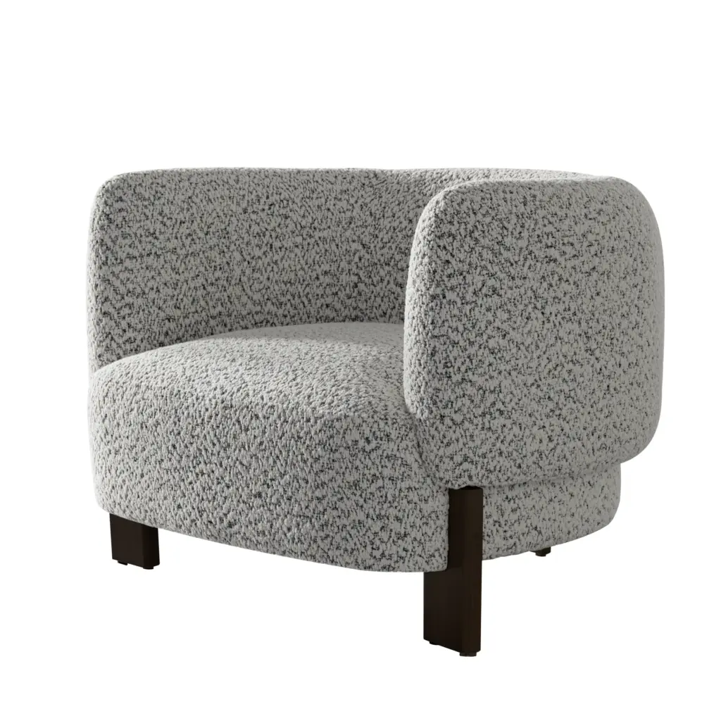 Ossona Single Seater Black 1 United Furniture