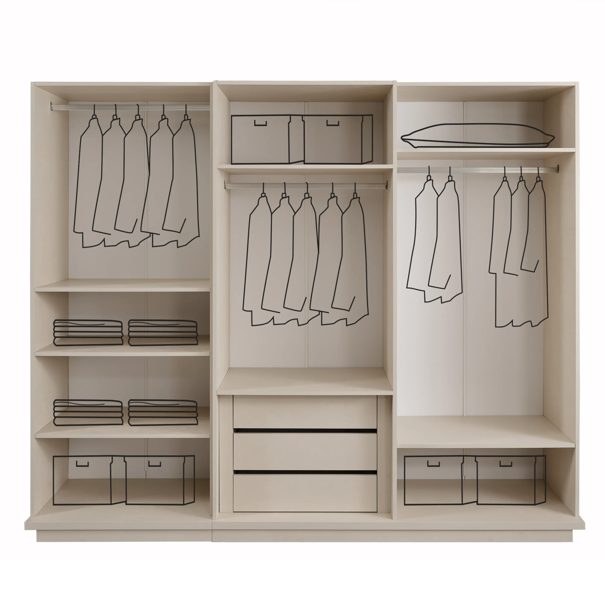 Tesla Wardrobe 8 United Furniture