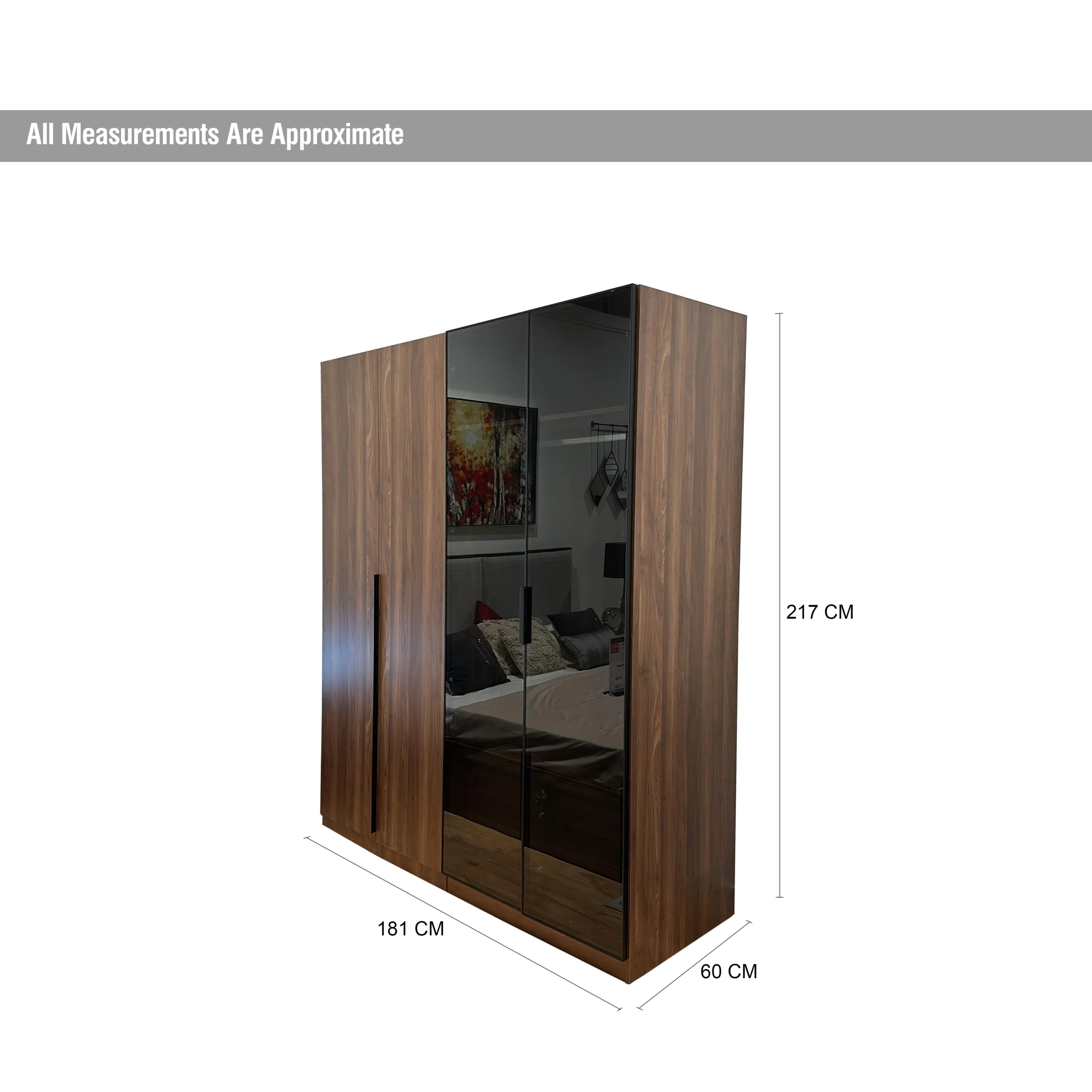 Tooks Wardrobe Dim United Furniture