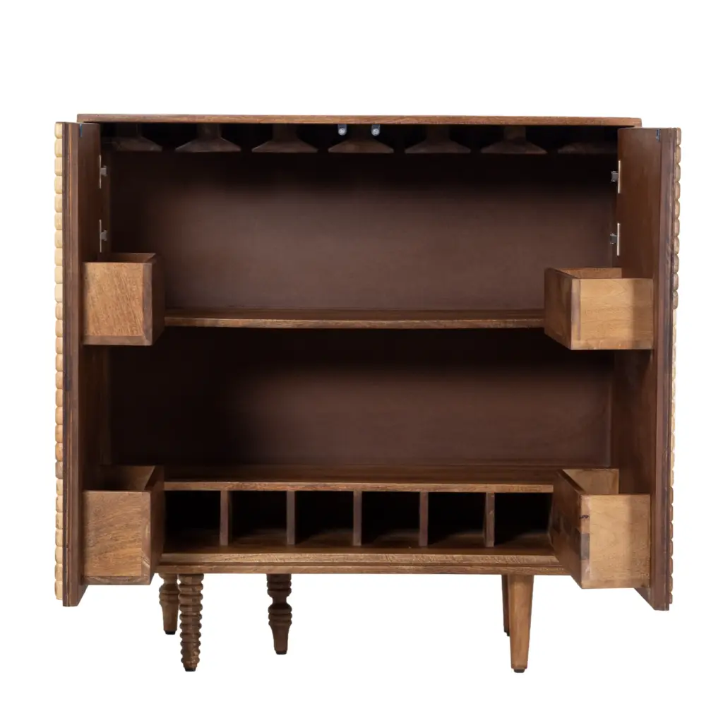 Vihar Bar Cabinet 2 United Furniture