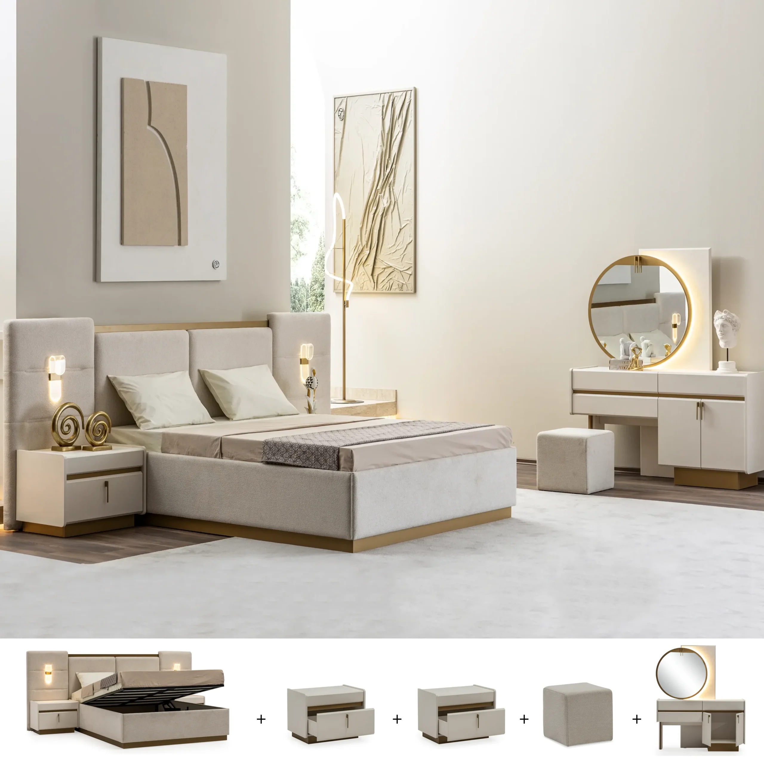 Loren Bed United Furniture