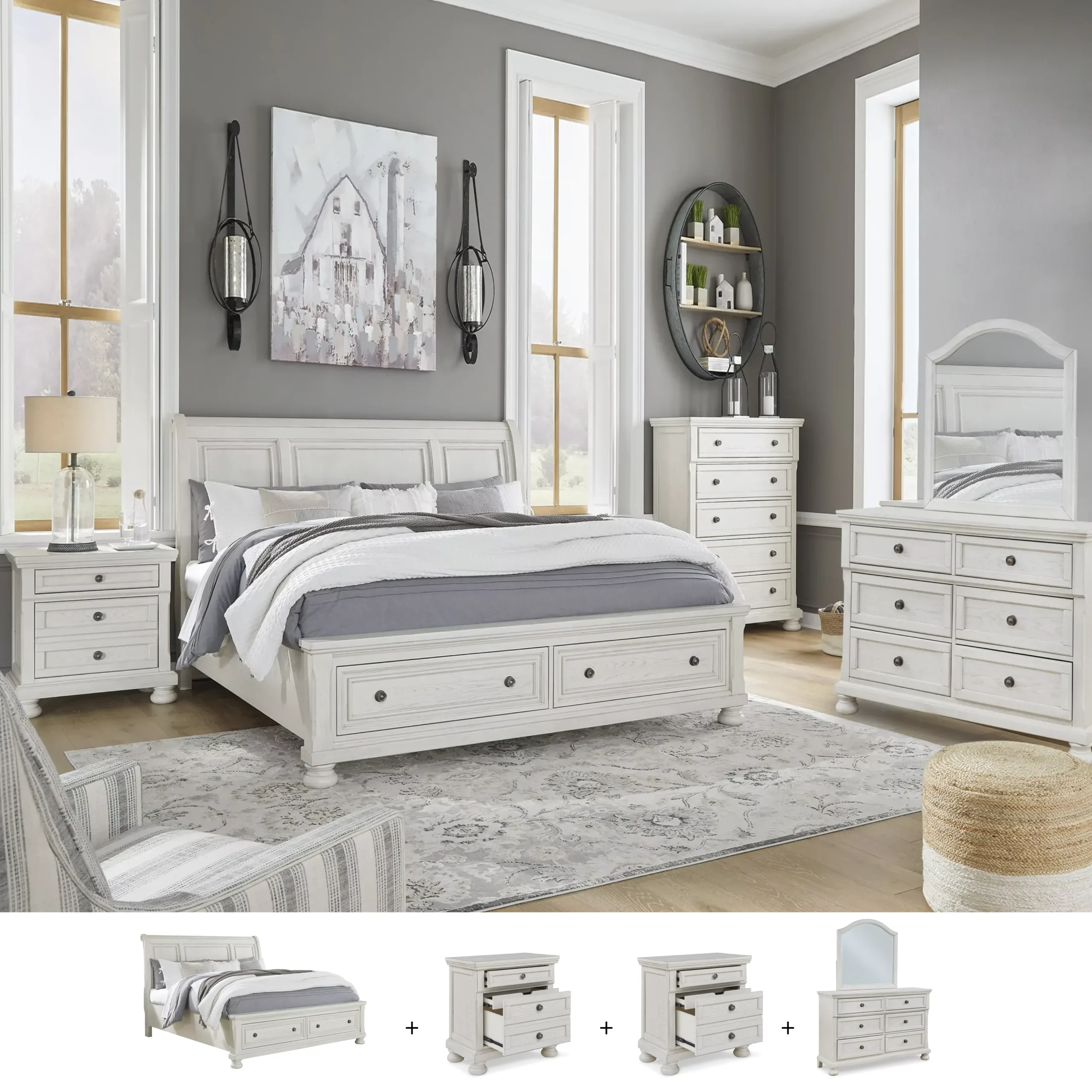 Robbinsdale Bed United Furniture