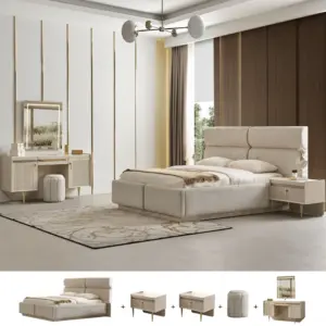 Tesla 6 Pcs. King Bedroom Set