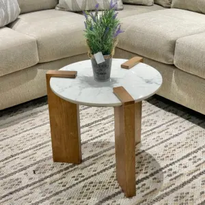 Eravi Round End Table