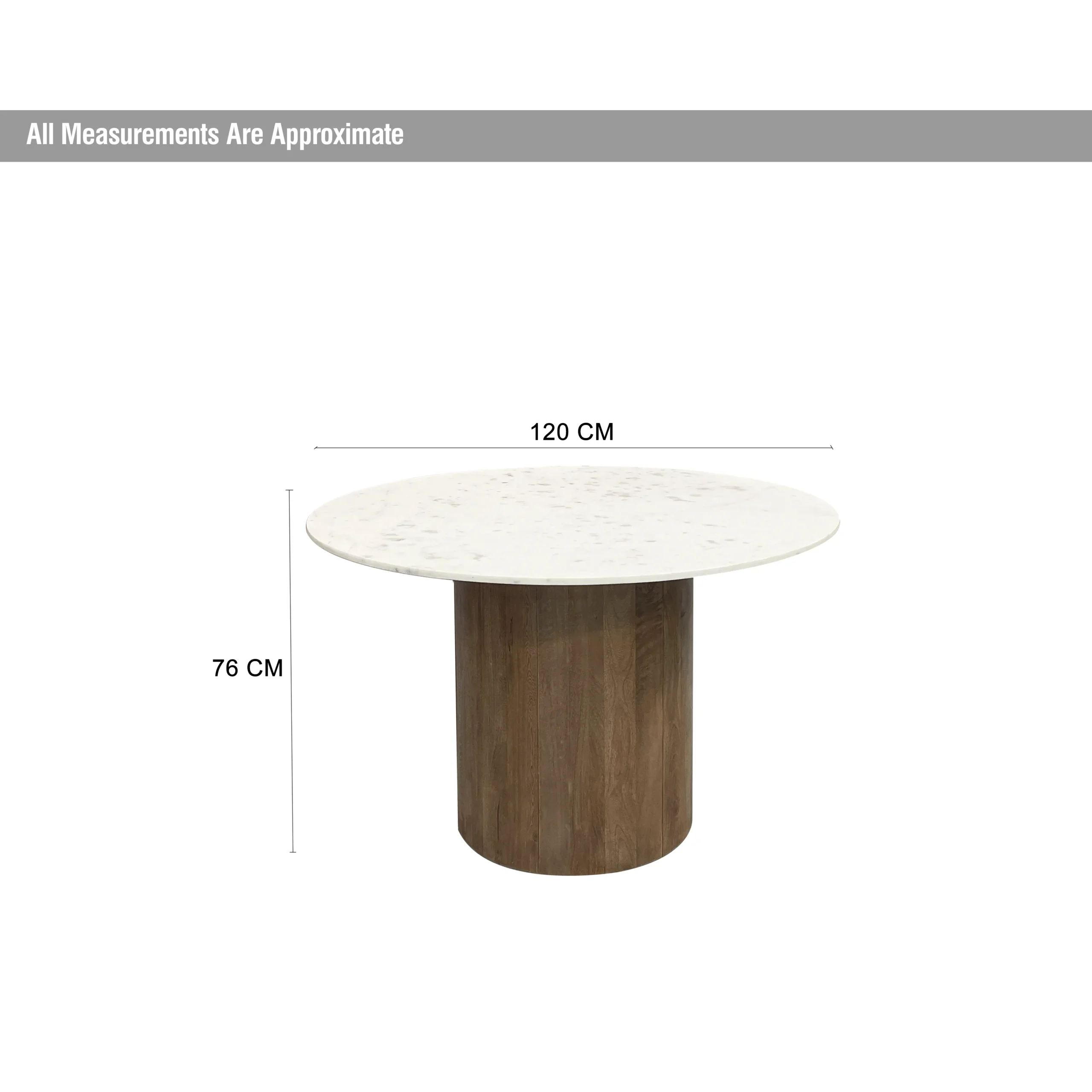 Eravi Round Dining Table Dim United Furniture