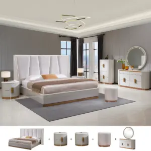 Naseem 6 Pcs. King Bedroom Set