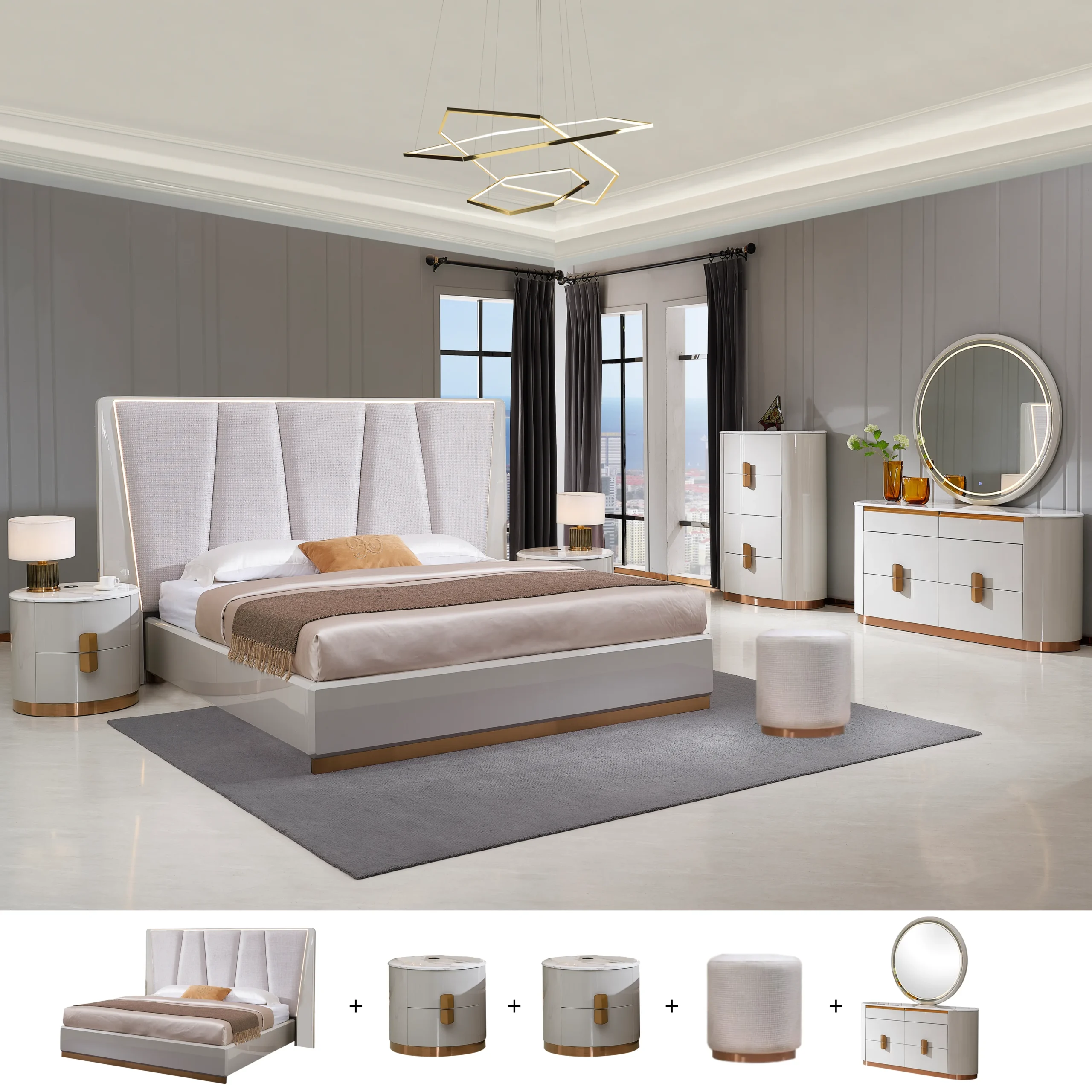 Naseem Bedrom Set United Furniture