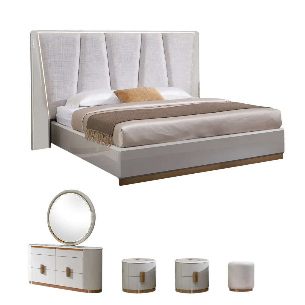 Naseem Bedrom Set 1 United Furniture