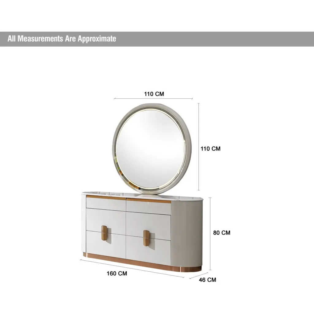 Naseem Dresser Dim United Furniture