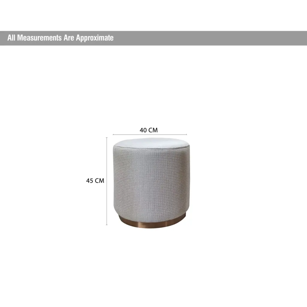 Naseem Pouf Dim United Furniture