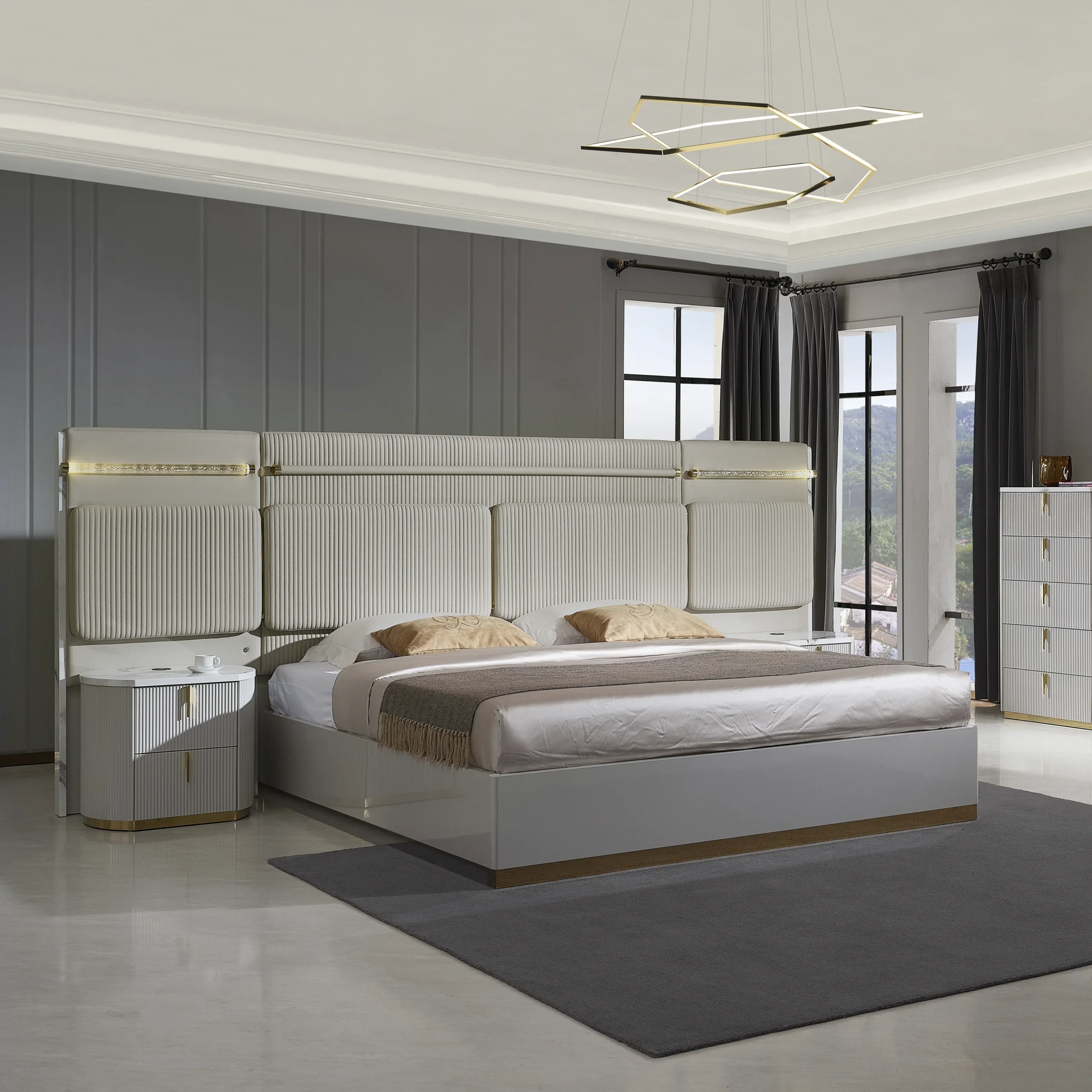 Sarmina Bed Room Set 1 United Furniture