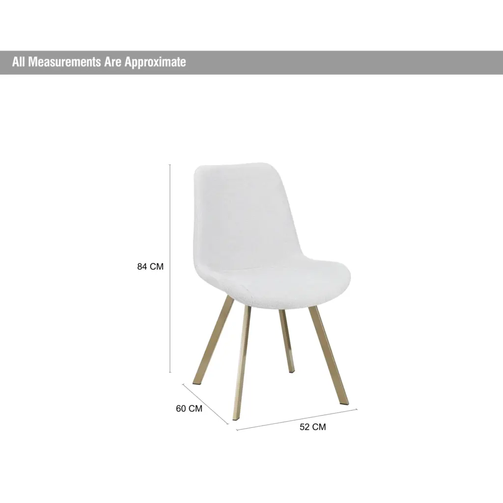 Breslin Chair Gold Dim United Furniture