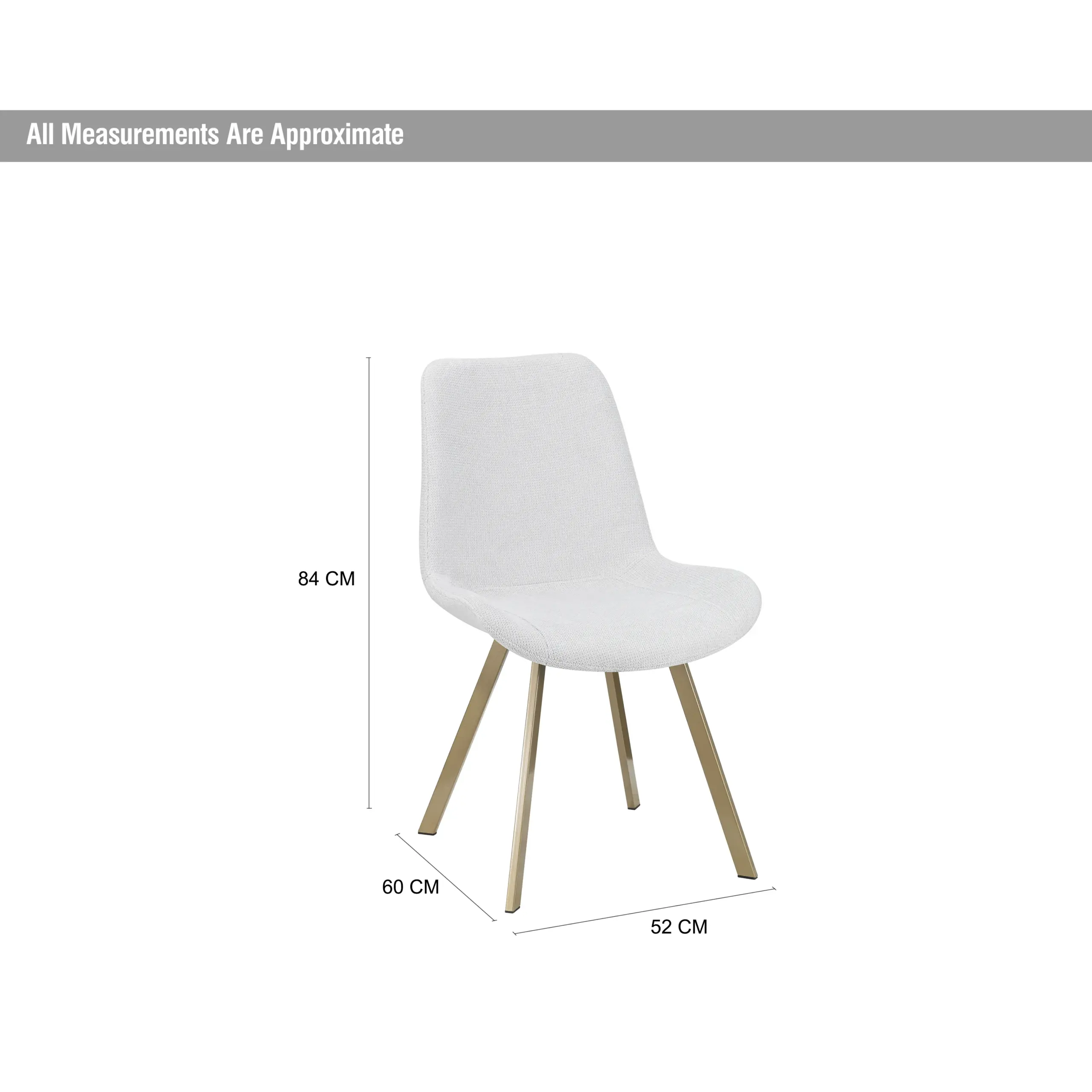 Breslin Chair Gold Dim United Furniture