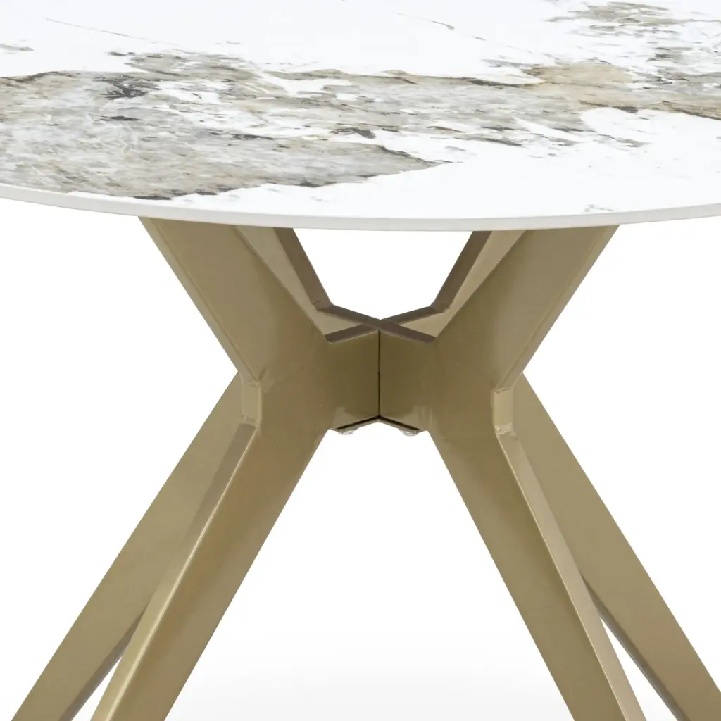 Breslin Dining Table Grey 3 United Furniture