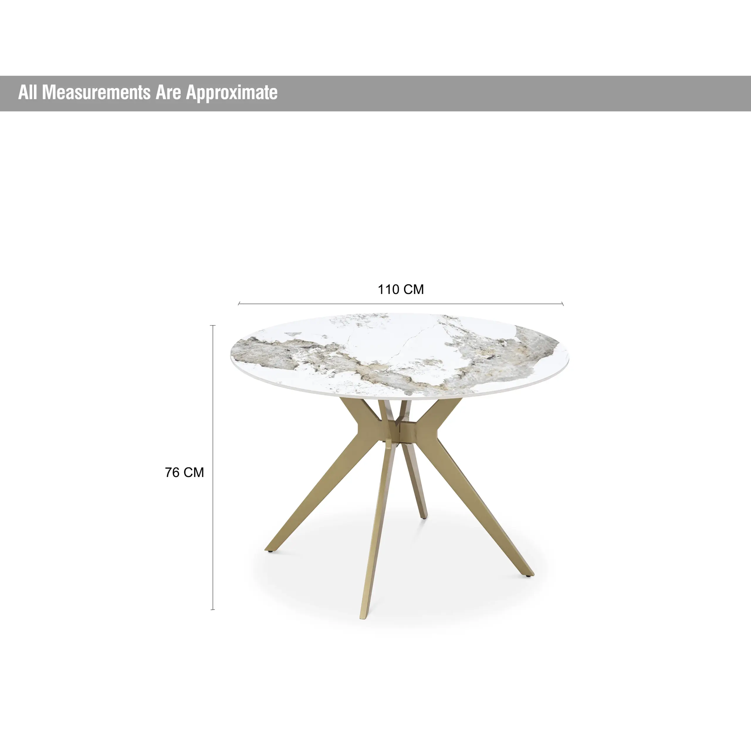 Breslin Dining Table Grey Dim United Furniture