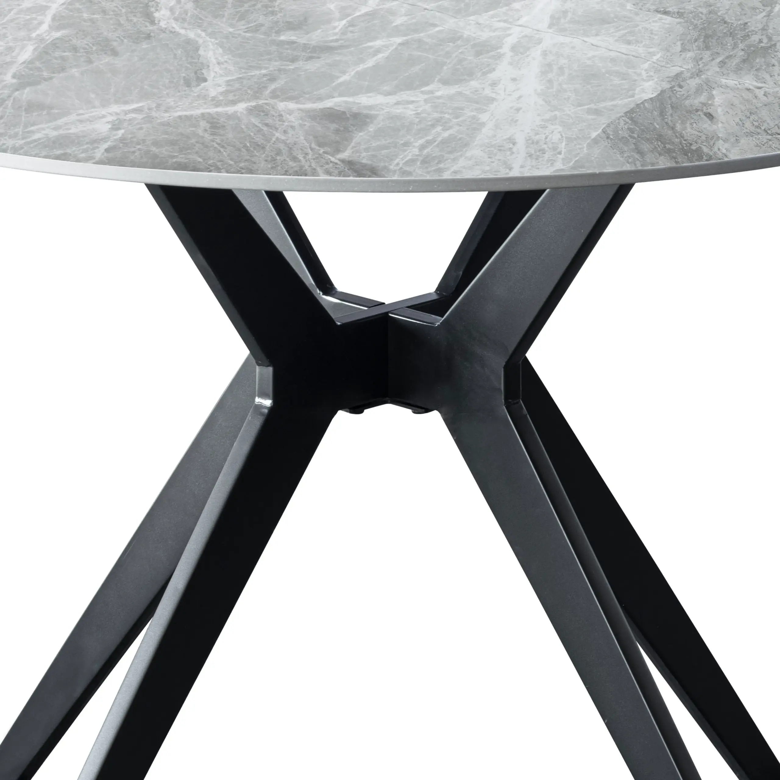 Breslin Dining Table White 4 United Furniture