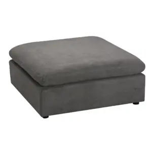 Dermott Ottoman - Grey
