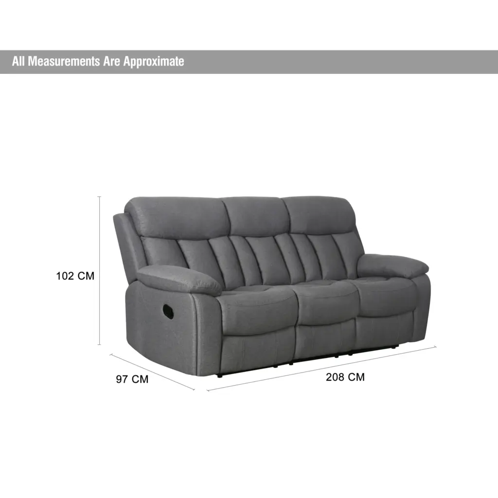 Felton 3seater Dim United Furniture