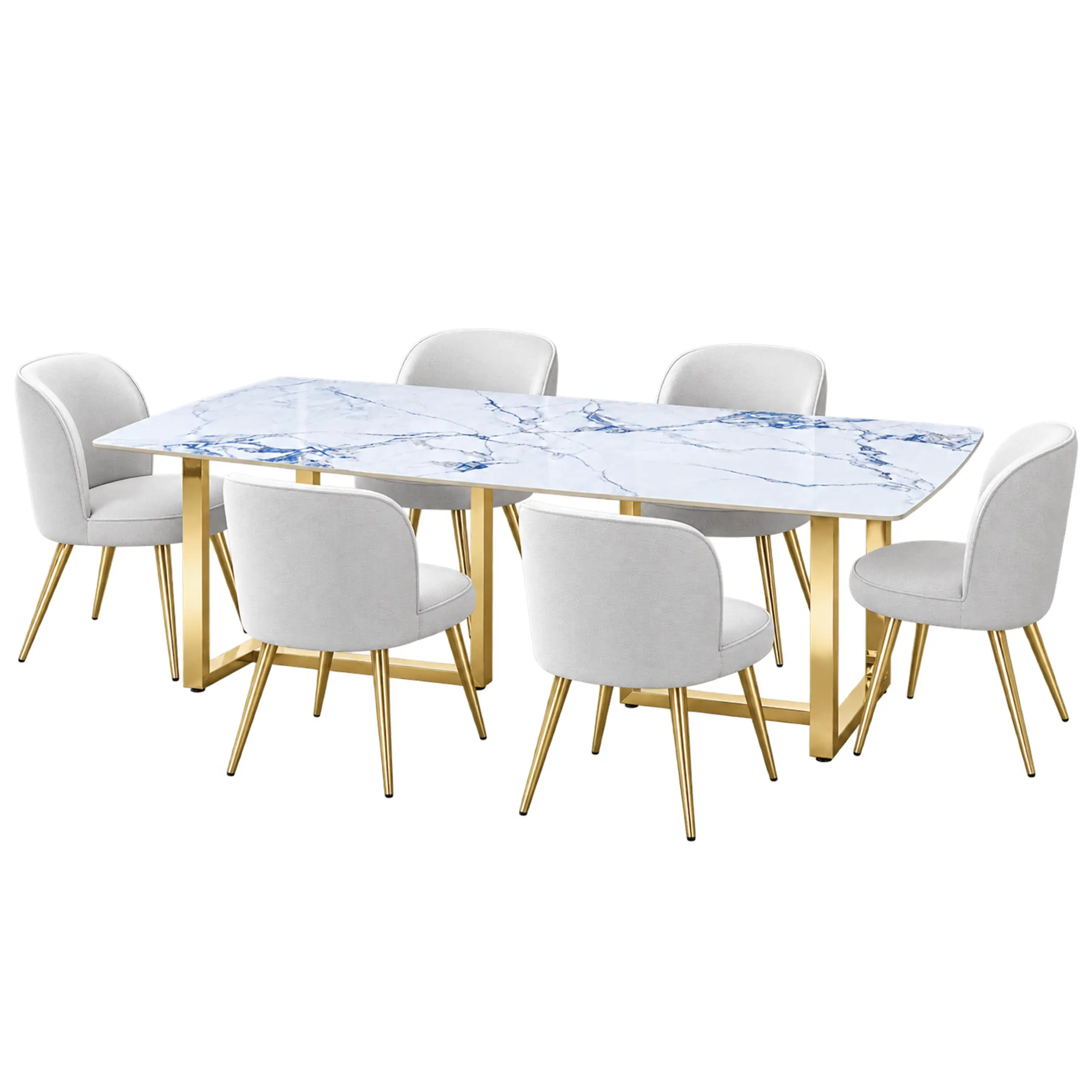 Garland 6 Seater Dining Set B United Furniture