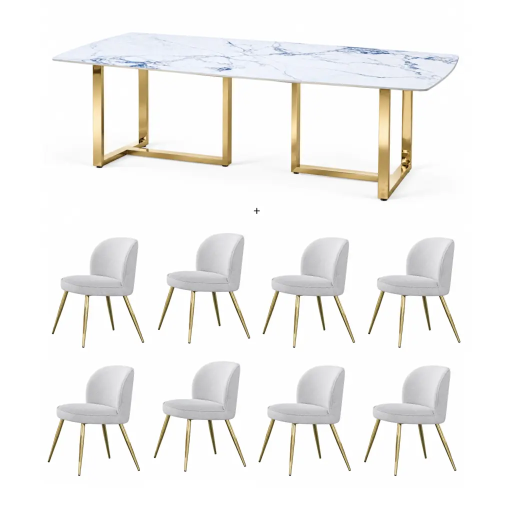 Garland 8 Seater Dining Set United Furniture