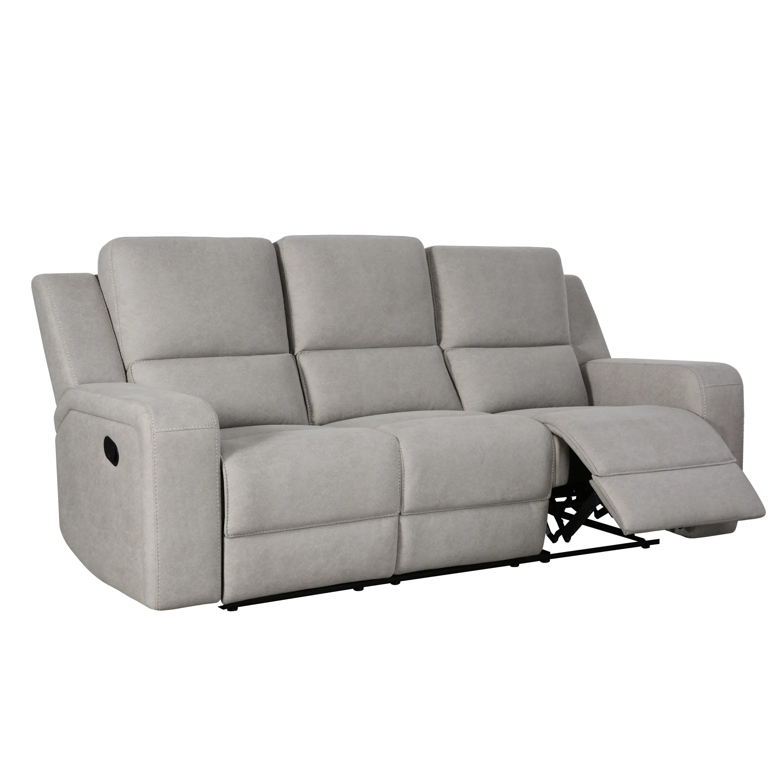 Harington 3 Seater Grey 1 United Furniture