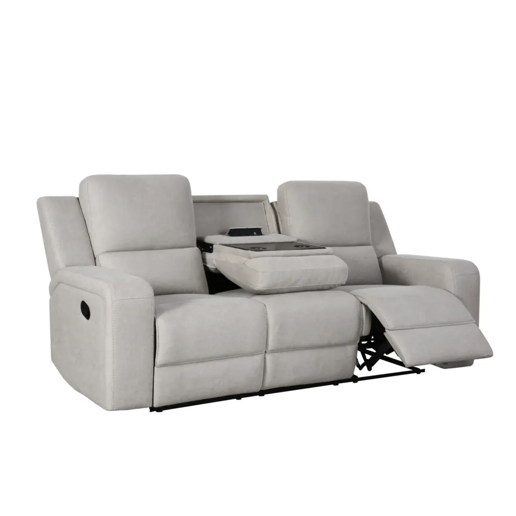 Harington 3 Seater Grey 4 United Furniture