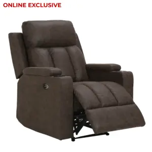 Winferd  Single Power Recliner - Taupe