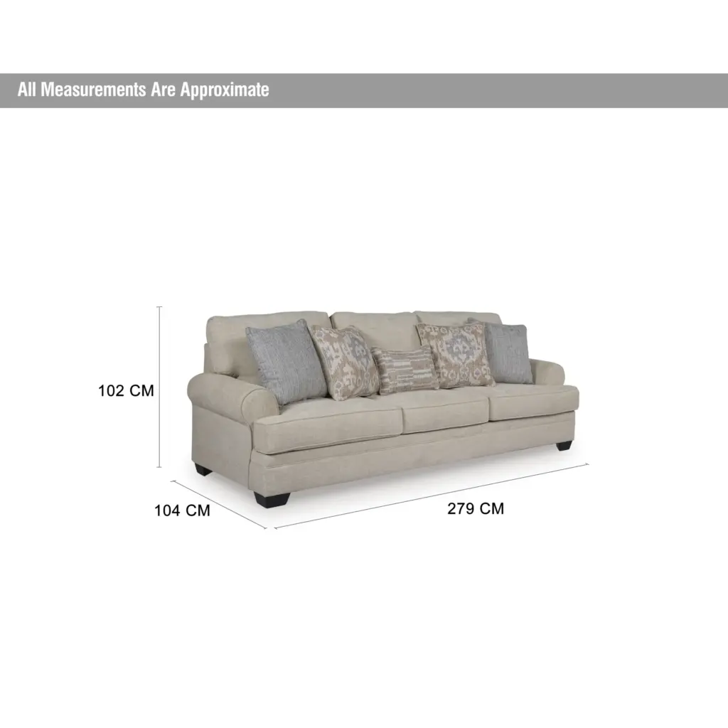 Rilynn 3seater Dim United Furniture