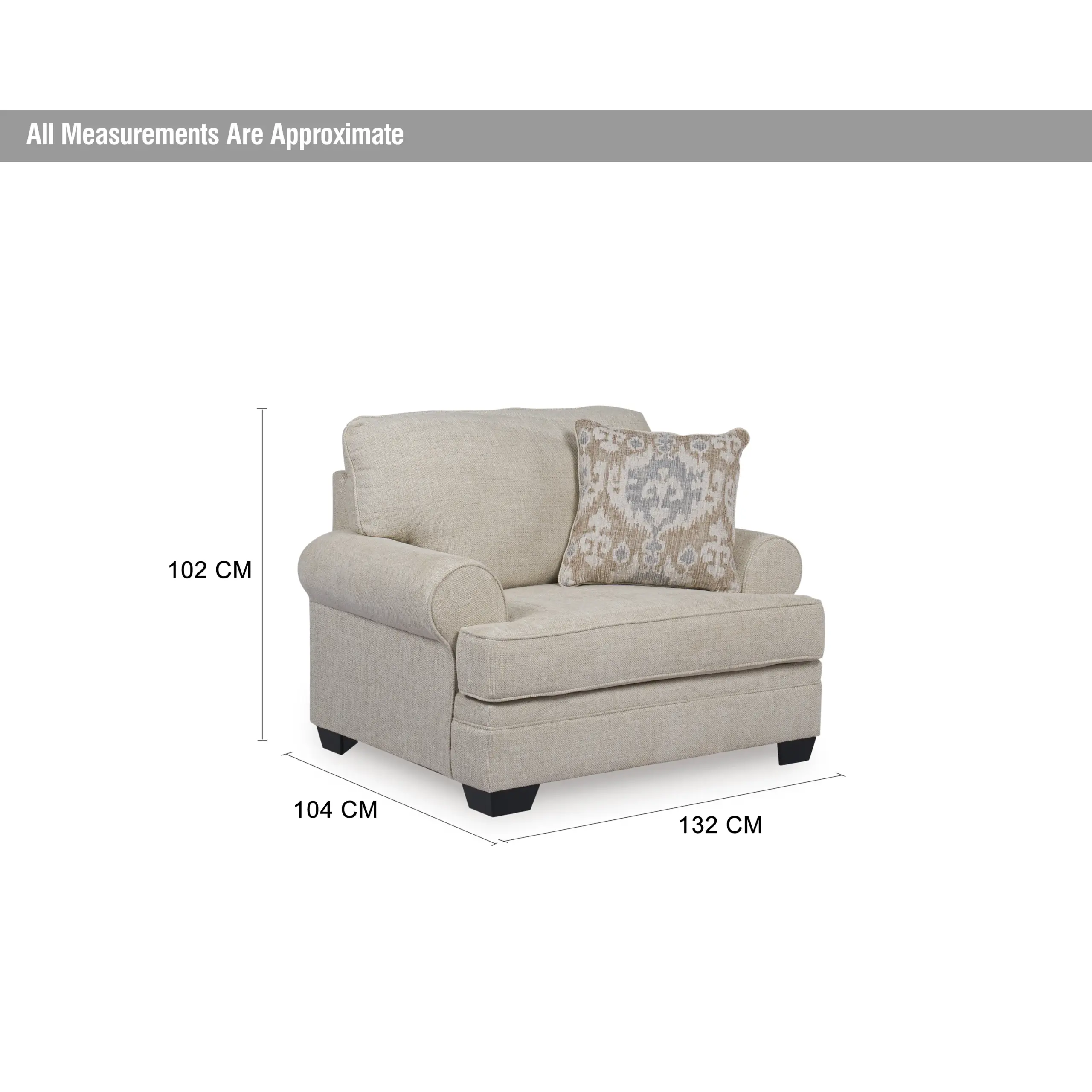 Rilynn Single Seater Dim United Furniture