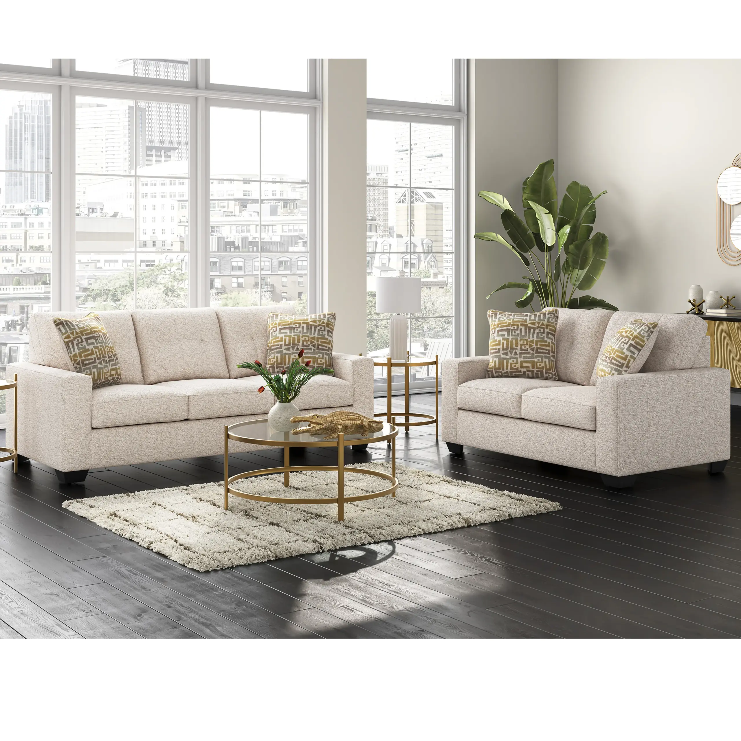 Storrow Sofa Set 4 United Furniture