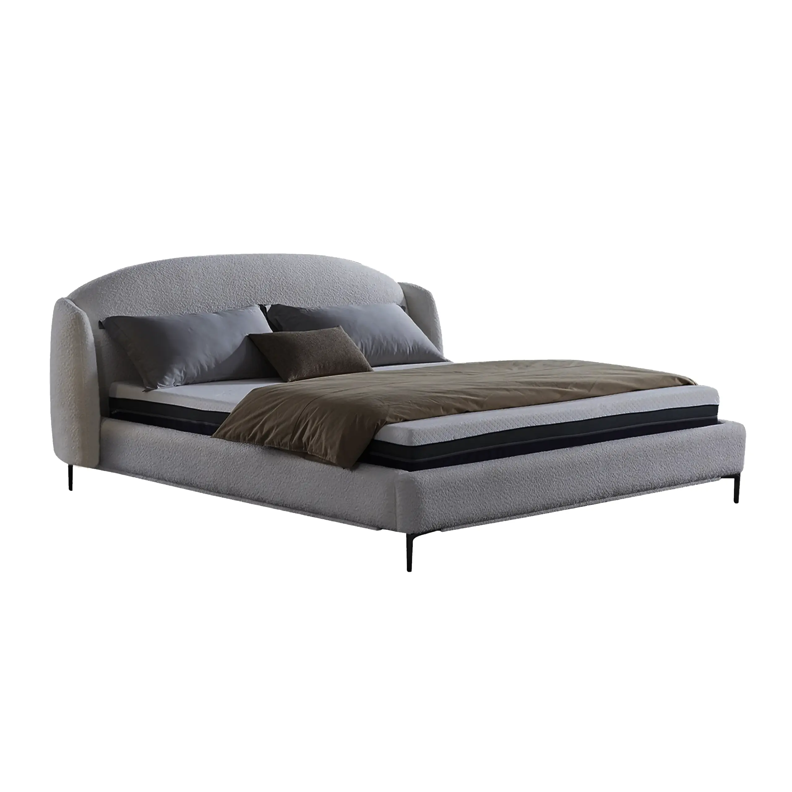 Eleanor Bed Grey United Furniture