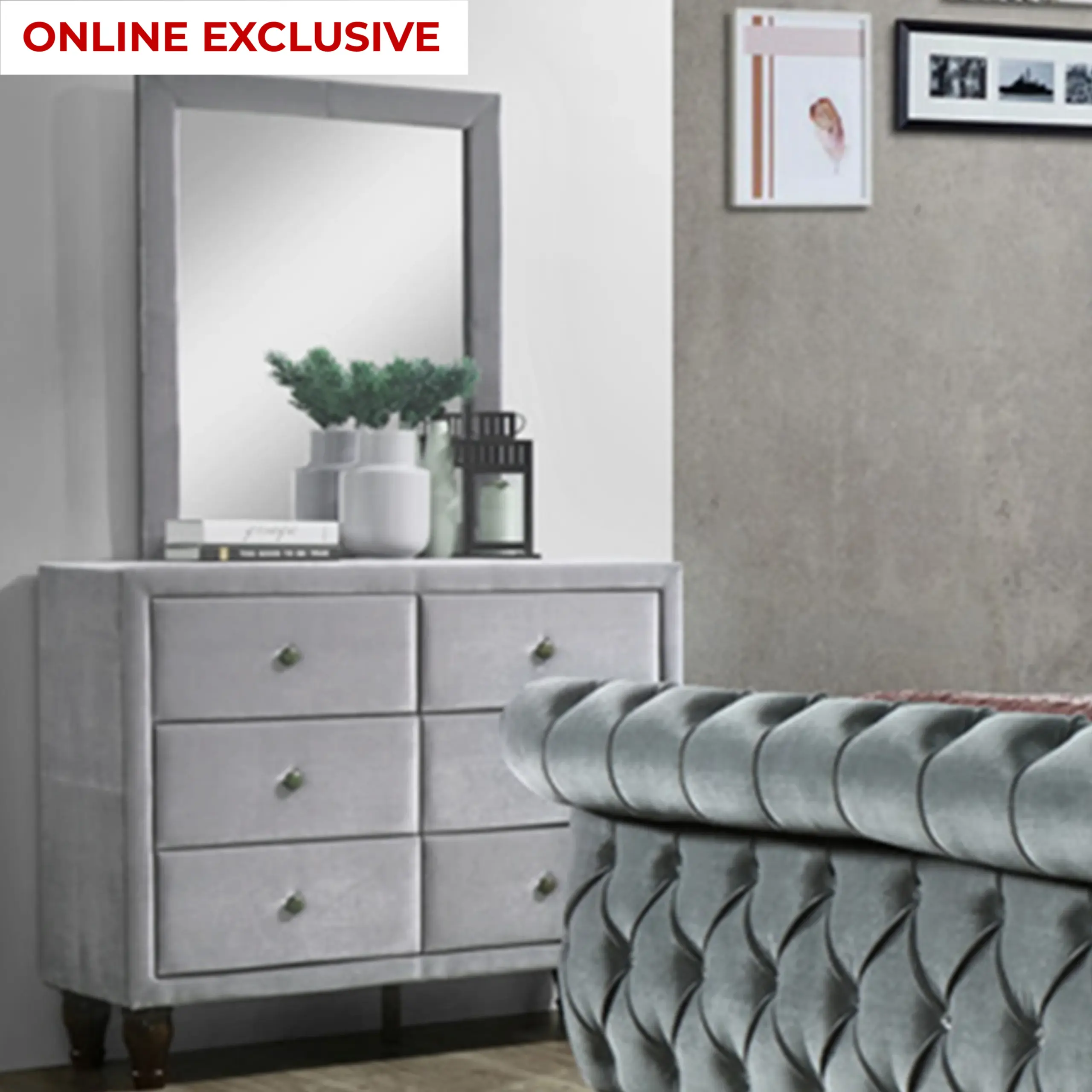 Gareth Dresser Mirror United Furniture