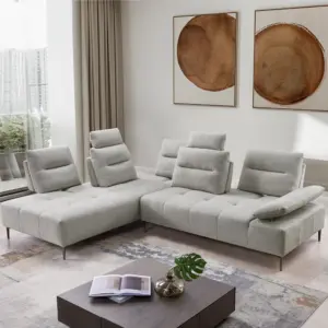 Nixon Right Corner Sofa - Stone Beige