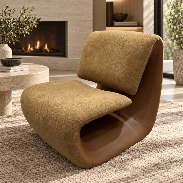 Wanda Accent Chair - Brown