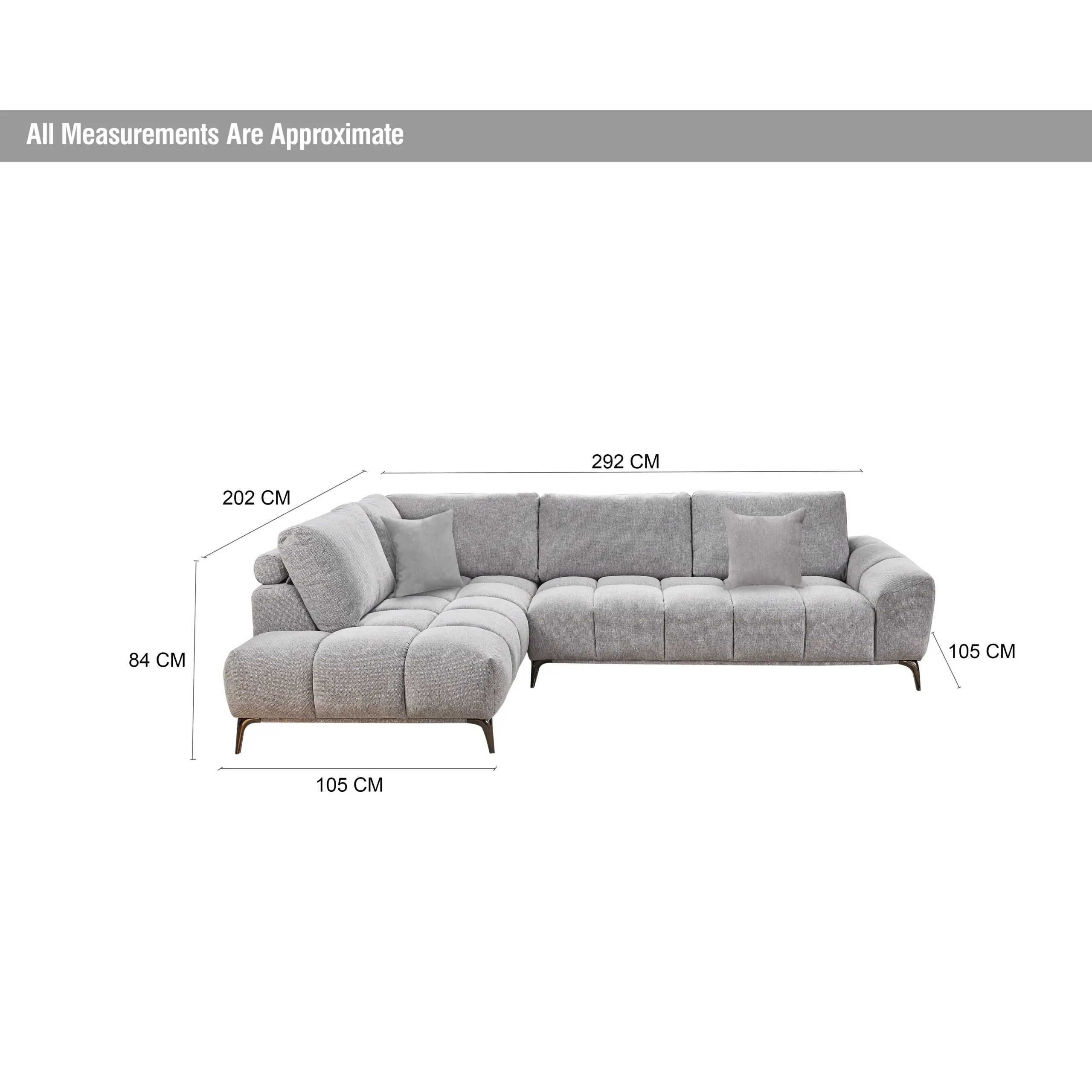 Amandla Left Corner Sofa 4 United Furniture
