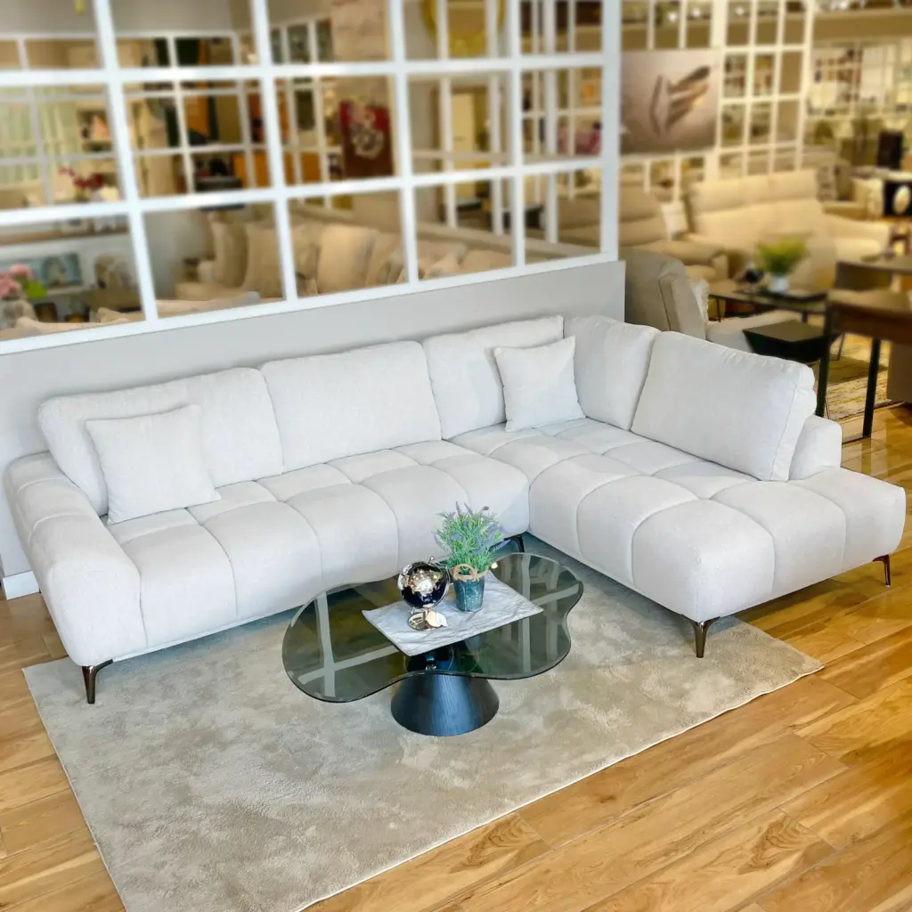 Amandla Left Corner Sofa Beige 7 United Furniture