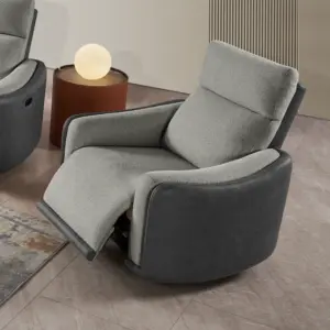 Brandon Single Seater with Power Recliner - Dark Grey