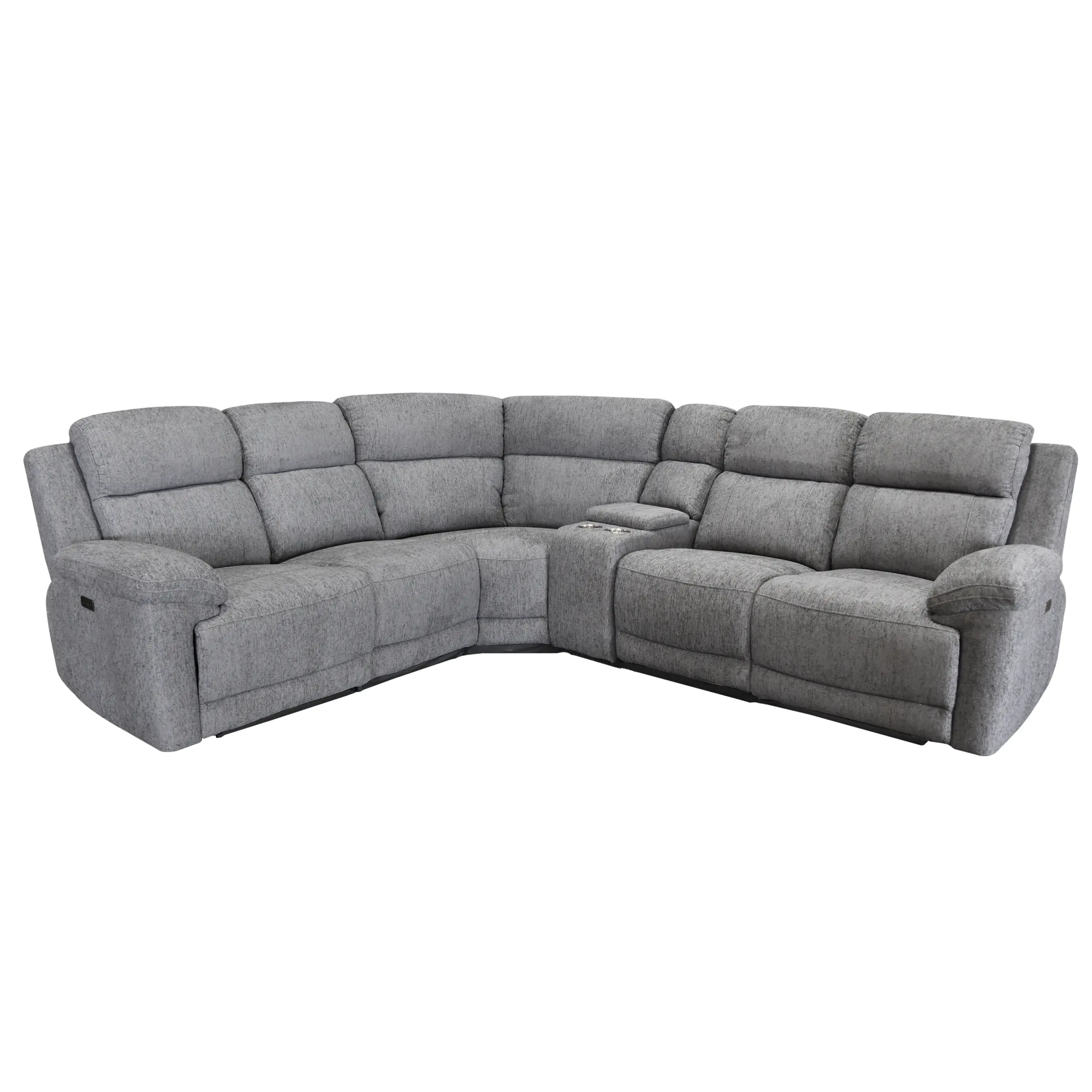 Duffield Corner Sofa Grey United Furniture
