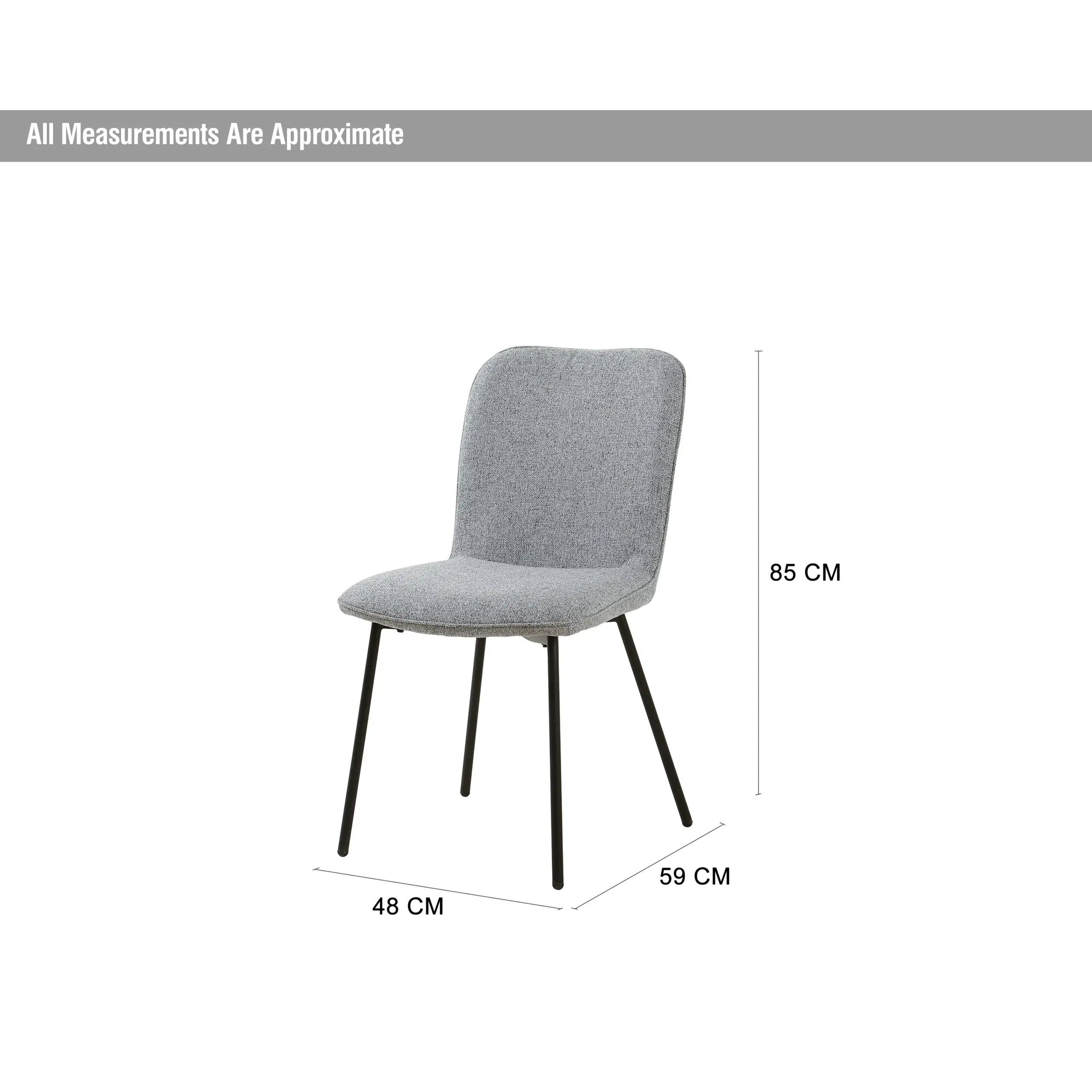 Gado Chair Grey Dim United Furniture