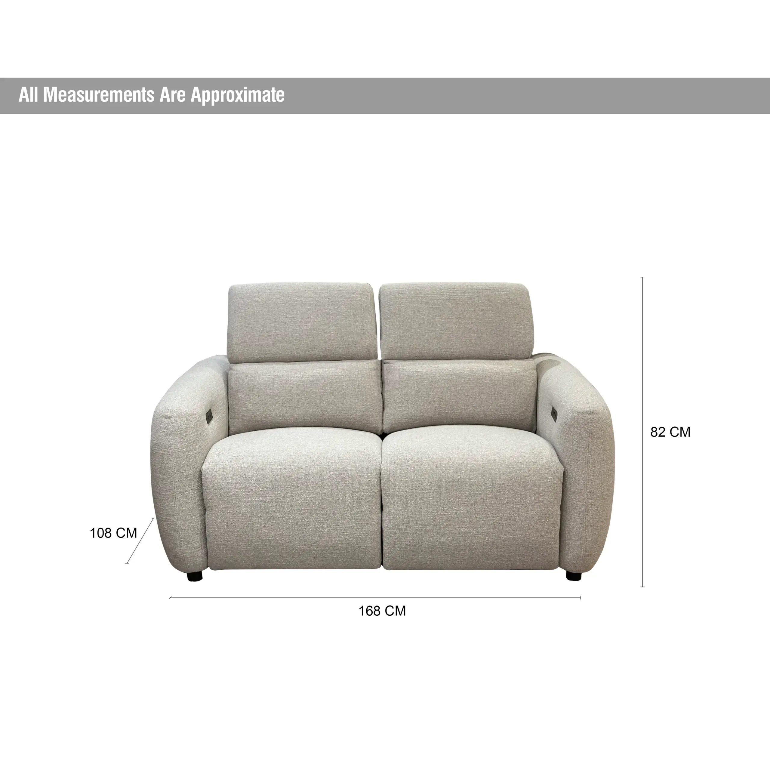 Ottilie 2seater Dim United Furniture