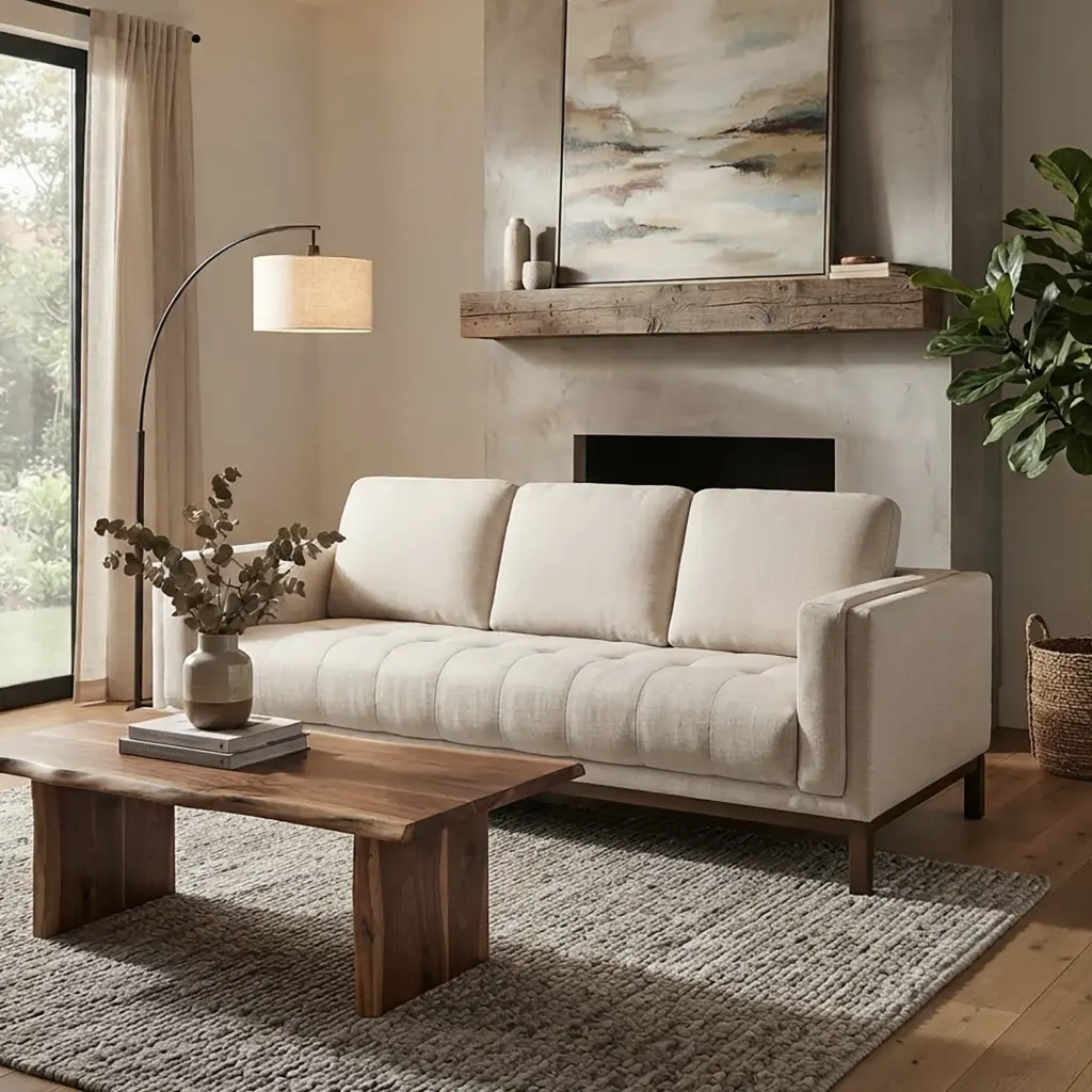 Stewart 3seater Beige Bg United Furniture
