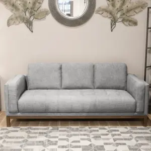 Stewart 3 Seater Sofa - Pewter Grey