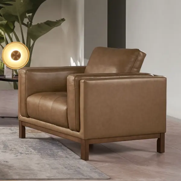 Stewart Single Seater - Light Brown