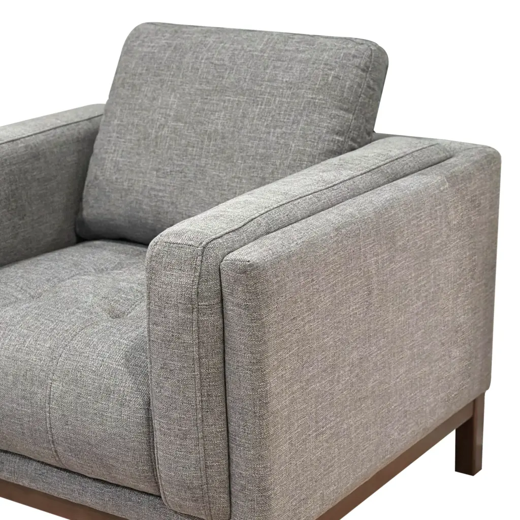 Stewart Single Seater Grey 1 United Furniture